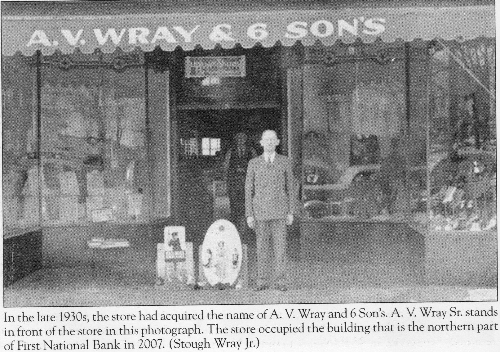 A. V. Wray storefront